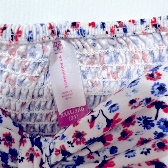 No Boundaries - XXXL Floral Print Shits (Sleeveless or Halter) - Picture 4 of 4